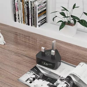 CoreParts MBXUSB-AC0017 Ladegerät für mobile Geräte, universell, schwarz, Wechselstrom, für den Innenbereich