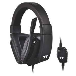 Thermaltake Shock XT Stereo Gaming-Headset Kopfhörer mit Kabel Kopfbügel Schwarz