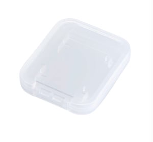 Hama 00095989 Speicherkartenetui für 1 Karte(n) Polypropylen (PP) Transparent