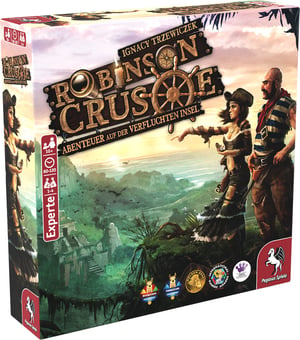 Pegasus Robinson Crusoe Gra planszowa Podróż / przygoda