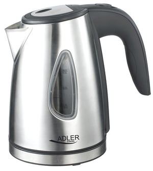Adler AD 1203 czajnik elektryczny 1 l 1500 W Srebrny