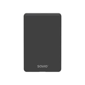 Savio AK-65 hölje för hårddiskar HDD/SSD-hölje Svart 2,5"