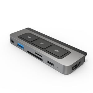 Targus HD449 USB Type-C Hubs and Concentrators, 5000 Mbit/s, Silver