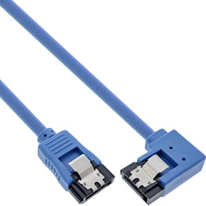 InLine 27705R kabel SATA 0,5 m Niebieski