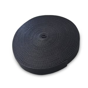 Savio OC-01/B Kabelorganisator für Schreibtisch / Wand, Kabelhülse, schwarz, 1 Stück.