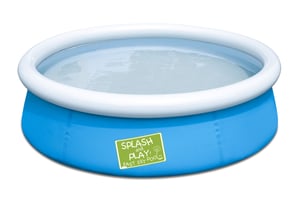 Bestway Fast Set 57241 Outdoor Above-Ground Pool Inflatable Pool Round 477 L Blue, Green, Orange