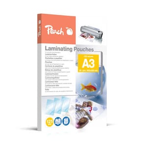 Peach PPR525-01 Laminierfolie, 25 Stück.