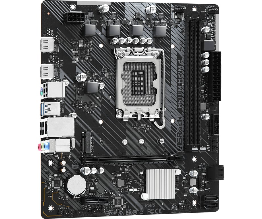 Asrock H610M-H2/M.2 Intel H610 LGA 1700 micro ATX
