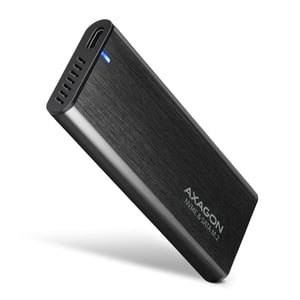 Axagon EEM2-SB2 Festplattengehäuse SSD-Gehäuse Schwarz M.2