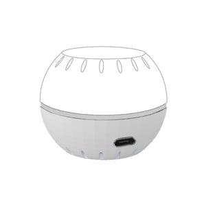 Shelly 20221 Temperature/Humidity Sensor Accessory Interface Module, White, 1 pc.