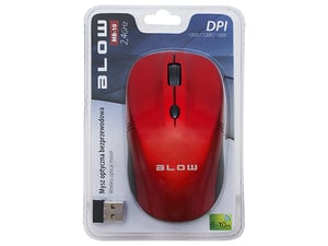 BLOW MB-10 mus Kontor Tvåhands RF Trådlös Optisk 1600 DPI