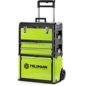 Fieldmann FDN 4150 pudełko na narzędzia Przybornik Metal Czarny, Zielony