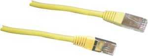 Schwaiger Cat5e 5m Network Cable, Yellow, U/FTP (STP)