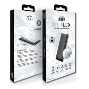 EIGER Tri Flex Przezroczysta ochrona ekranu Google 2 szt.
