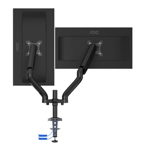 AOC AD110DX Monitorhalterung / Ständer für 81,3 cm (32") Schreibtisch Schwarz