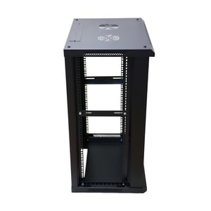 Extralink Szafa rack 15U 600x450 Czarna montowana na ścianie