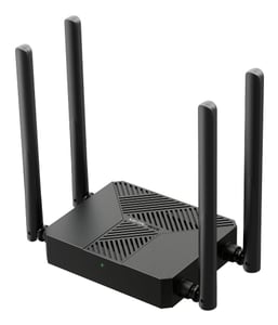 Mercusys MR62X Gigabit-Ethernet-Dualband-WLAN-Router (2,4 GHz/5 GHz) Schwarz