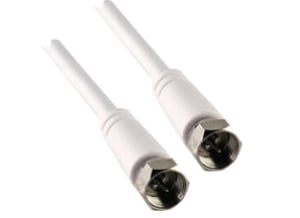 Schwaiger KVC250 052 kabel koncentryczny 5 m F Biały