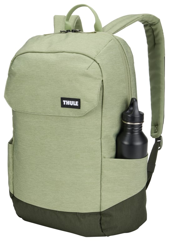 Thule Lithos TLBP216 - Quiet green plecak Plecak turystyczny Zielony Poliester