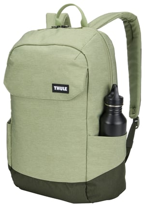 Thule Lithos TLBP216 - Quiet green plecak Plecak turystyczny Zielony Poliester