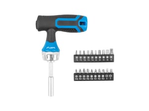 Lanberg NT-0807 handskruvmejsel Skruvmejsel med utbytbara bits