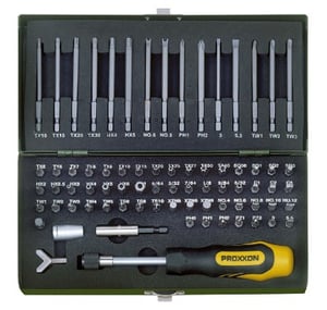 Proxxon 23 107 Zestaw Śrubokręt z wymiennymi końcówkami