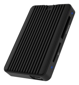 ICY BOX IB-CR504-C31 USB 3.2 Gen 2 (3.1 Gen 2) Type-C-kortläsare, svart