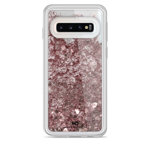 White Diamonds Sparkle pokrowiec na telefon komórkowy Złoto różowe