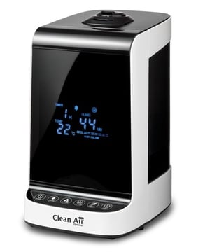 Clean Air Optima CA-605 nawilżacz powietrza Ultradźwiękowy 5 l Czarny, Biały 138 W