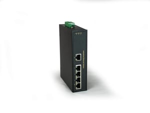 LevelOne IFS-0501 przełącznik sieciowy Nie zarządzany Fast Ethernet (10/100) Czarny