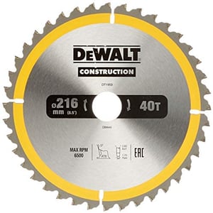 DeWALT DT1953-QZ cirkelsågblad, 1 st.