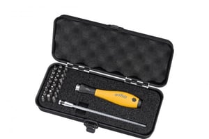 Wiha 33848 Manual Screwdriver Screwdriver with Interchangeable Bits Standard Screwdriver