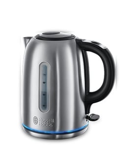 Russell Hobbs Buckingham Wasserkocher 1,7 l, 2400 W, Edelstahl