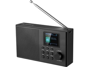 Sandberg 421-39 Radio, Portable, Analog and Digital, Black