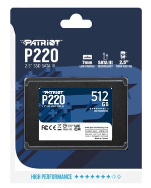 Patriot Memory P220 512GB 2.5" SATA III