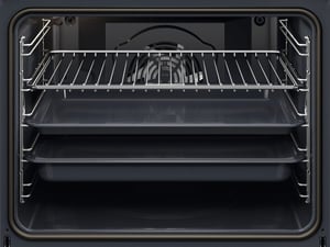 Electrolux EOF4P56X 72 l Czarny, Stal nierdzewna