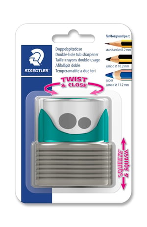 Staedtler 513 007 Temperówka ręczna Szary, Kolor benzyny