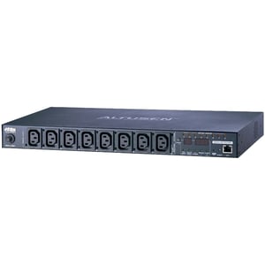 ATEN PE6108G Power Distribution Unit (PDU) with 8 x Power Outlets, 1U, Black