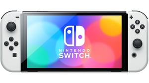 Nintendo Switch OLED Portable Gaming Console 17.8 cm (7") 64 GB Touchscreen Wi-Fi White