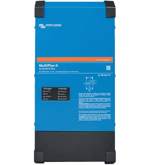 Victron Energy MultiPlus-II adapter zasilający/ inwentor Wewnętrzna 5000 W Czarny, Niebieski