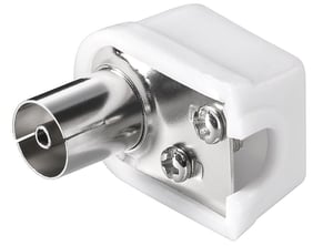 Microconnect COAXADAPTERAF1 plug, stainless steel
