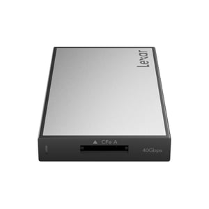 Lexar WF 730 USB Card Reader, Black, Gray