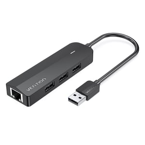 Vention CHPBB USB 2.0 480 Mbit/s Hubs and Concentrators, Black