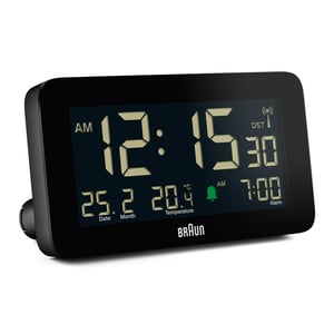 Braun BC10B-DCF budzik Cyfrowy budzik Czarny