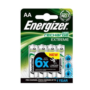 Energizer 635730 Batterie für den Hausgebrauch Wiederaufladbare AA-Batterie Nickel-Metallhydrid (NiMH)