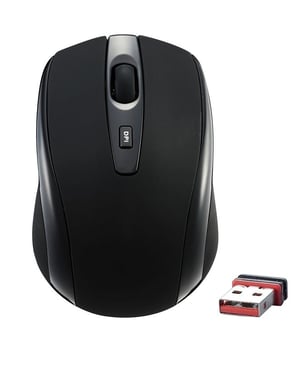 Evolveo WML-306B Ambidextrous RF Wireless Optical Mouse, 1600 DPI