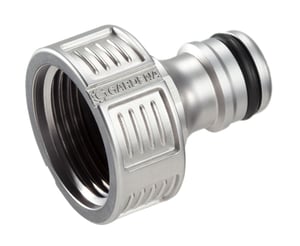 Gardena 18241-20 Gartenschlauchanschlüsse Wasserhahnanschluss Metall Metallic 1 Stück