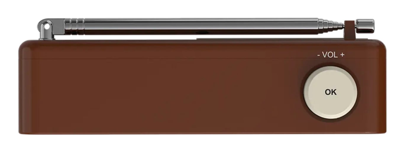 Kenwood CRM25DABT Przenośny Cyfrowy Mokka