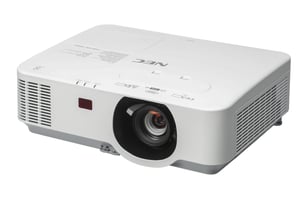 NEC P603X Standard-Projektor mit 6000 ANSI-Lumen, 3LCD, XGA (1024x768), weiß