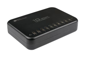 Alcasa PCA-D002S Portable Device Charger, Universal, Black, AC, Indoor